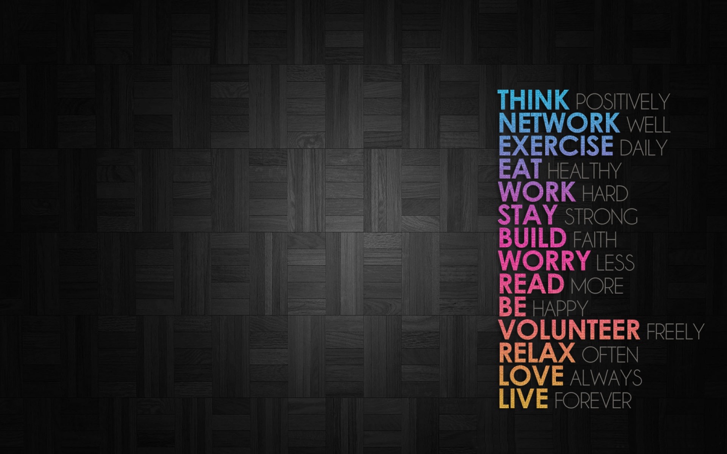 Positive Quotes Background HD Wallpaper