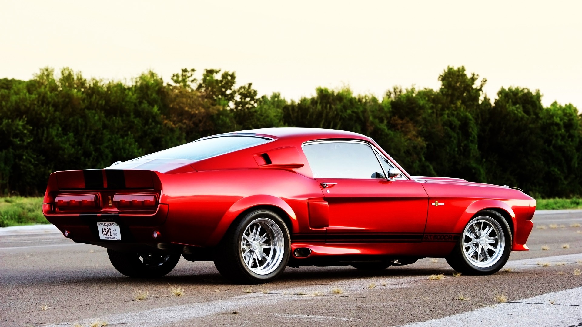 Cool Muscle Car Background Wallpaper HD