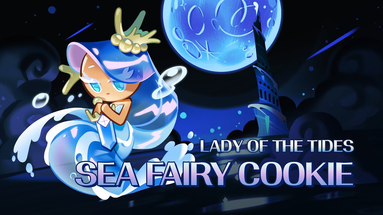 Sea Fairy Gamer Cookie