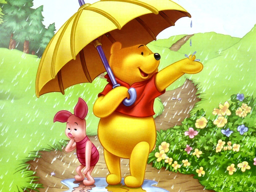 Happy Easter Winnie The Pooh HD Wallpaper