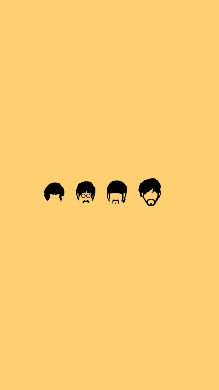Phone Wallpaper The Beatles Faces