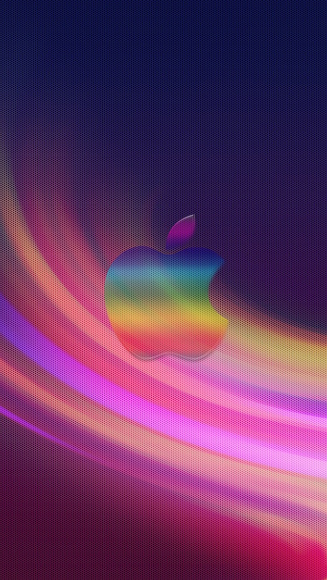 Apple Logo Cool Background For iPhone Wallpaper