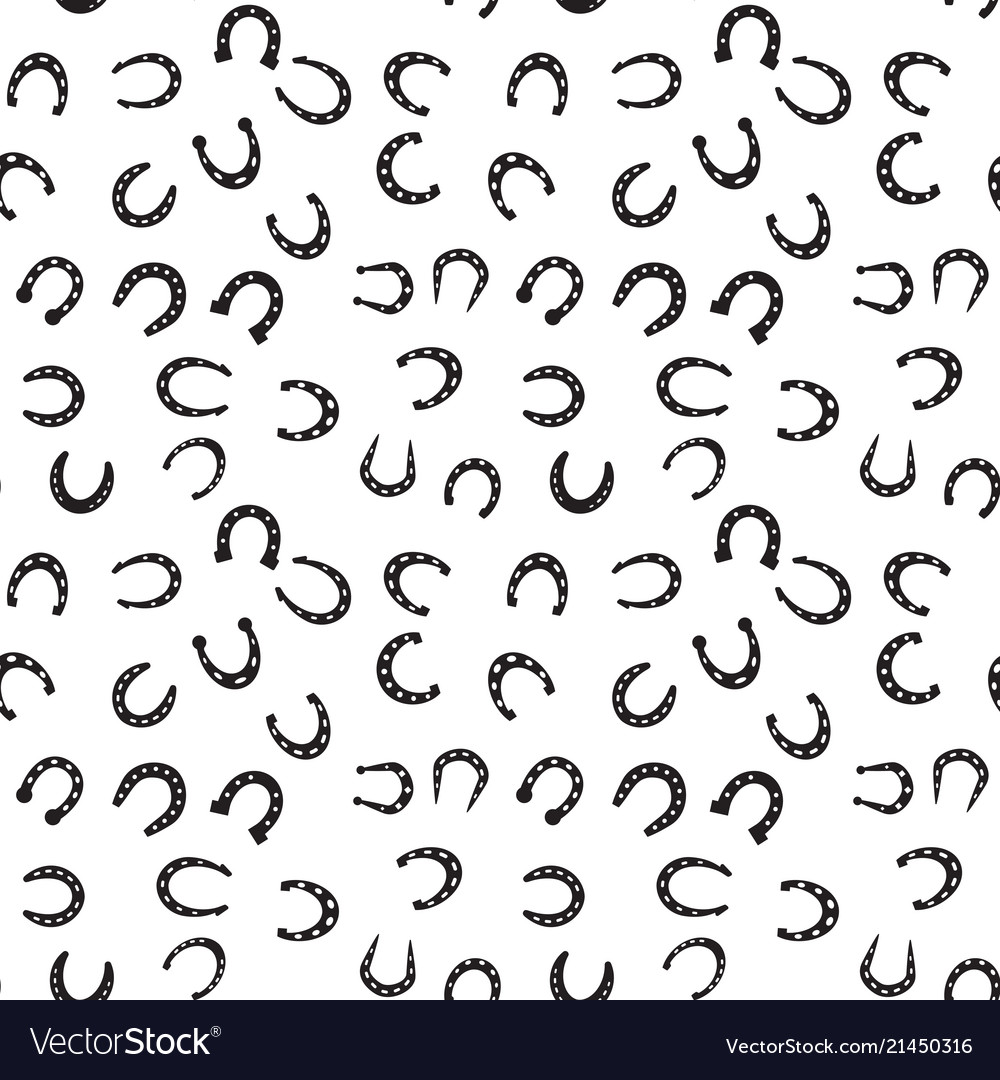 Free download Horseshoe seamless pattern background Royalty Free Vector