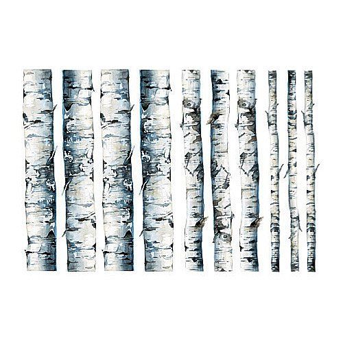 Birch Trees WALL Decor Discover the best Home and Kitchen Improveme 500x500