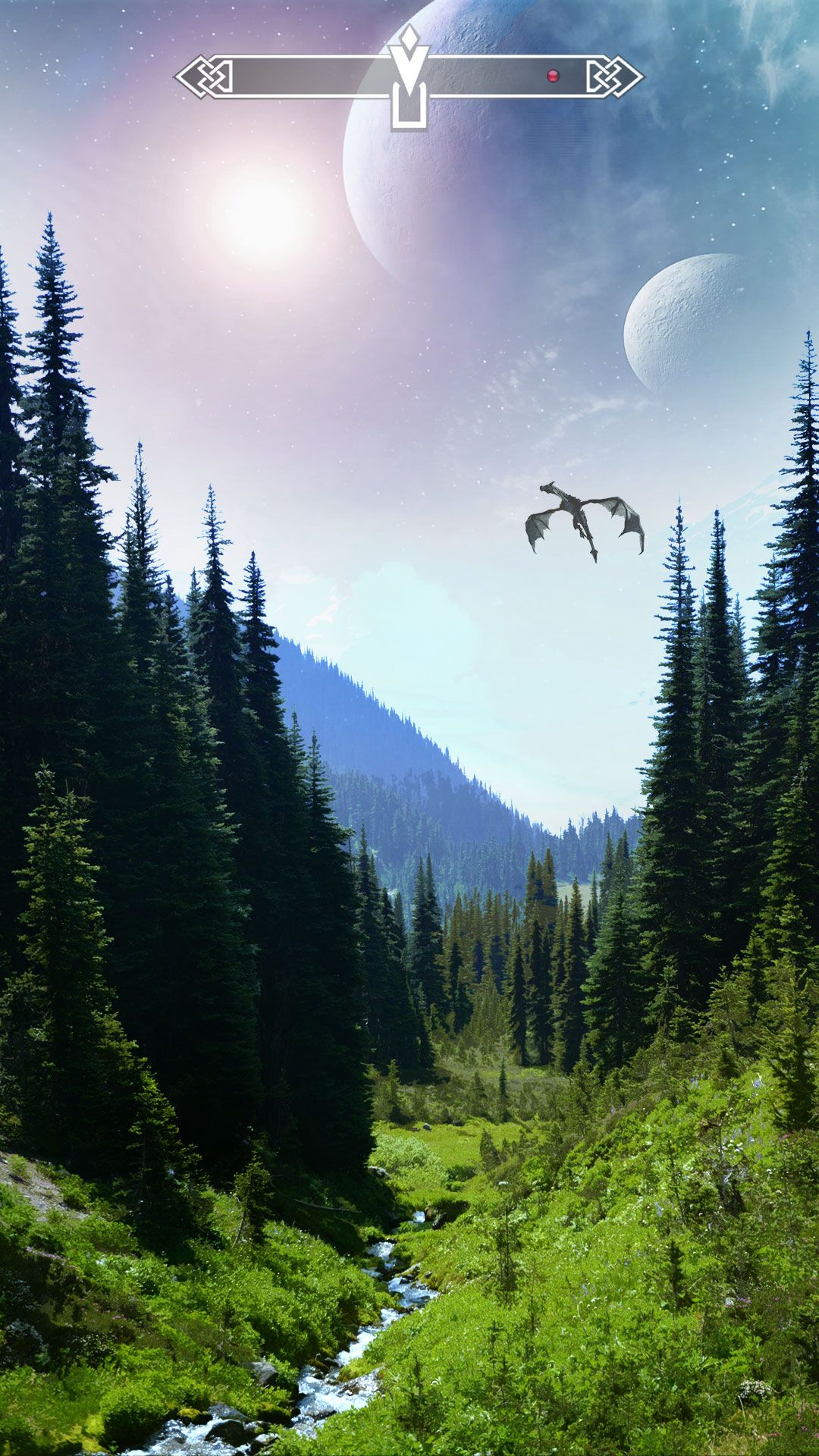 Skyrim iPhone Wallpaper