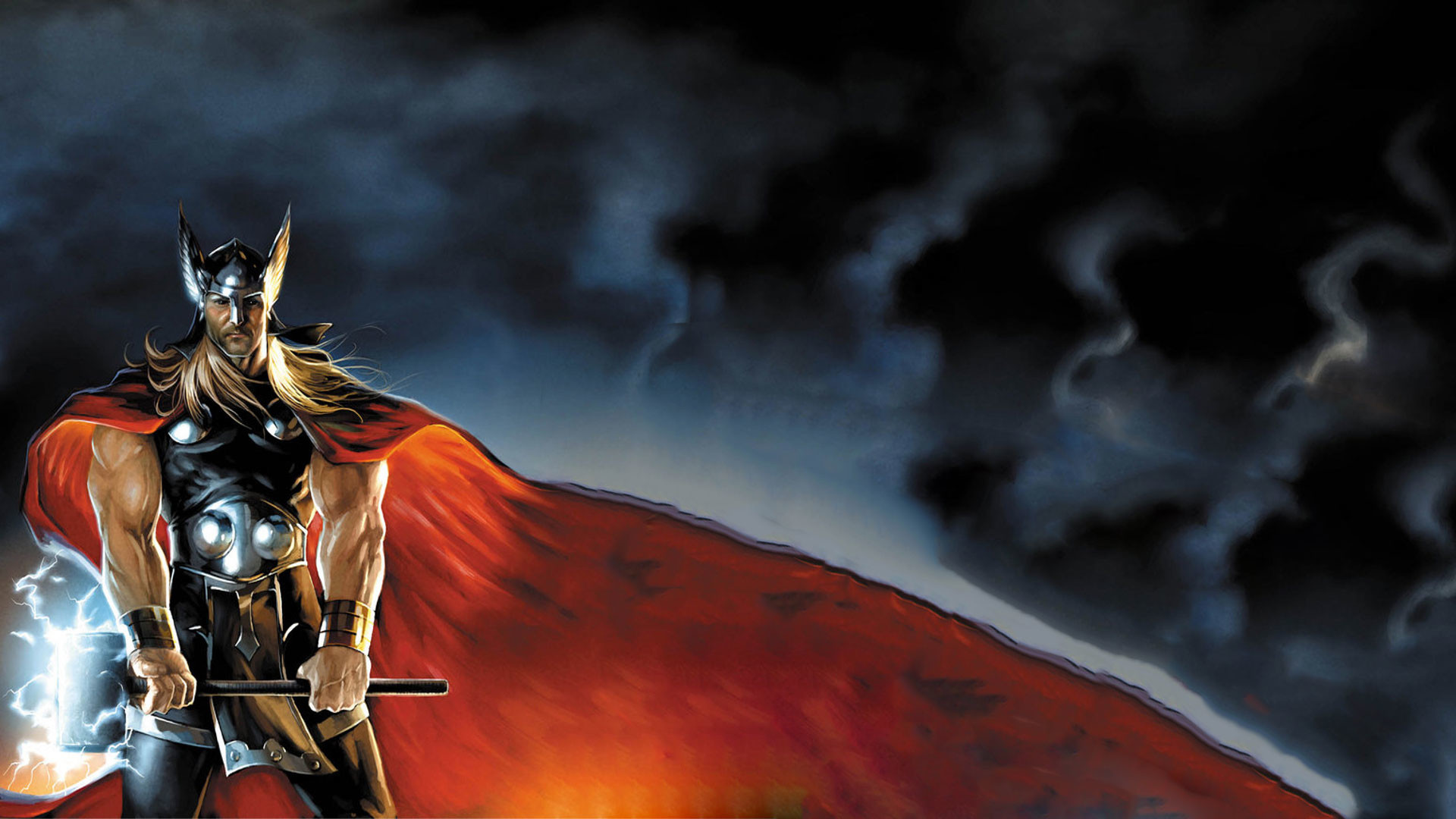 Thors Hammer Wallpaper