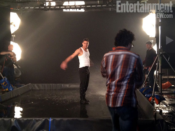 Related Pictures Channing Tatum Magic Mike Ew Outtakes Gun
