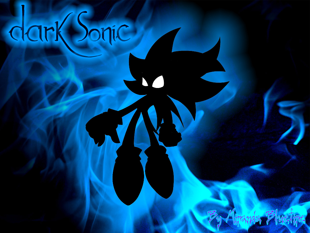 Dark Sonic Wallpaper By Miranda The Ice Fox