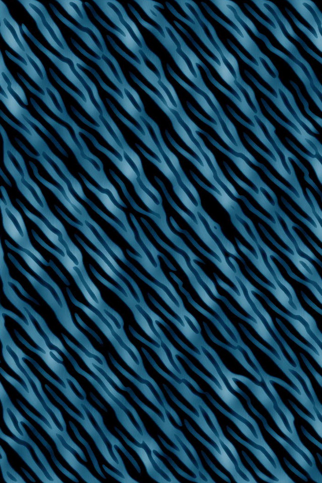 Blue Abstract Waves Wallpaper iPhone