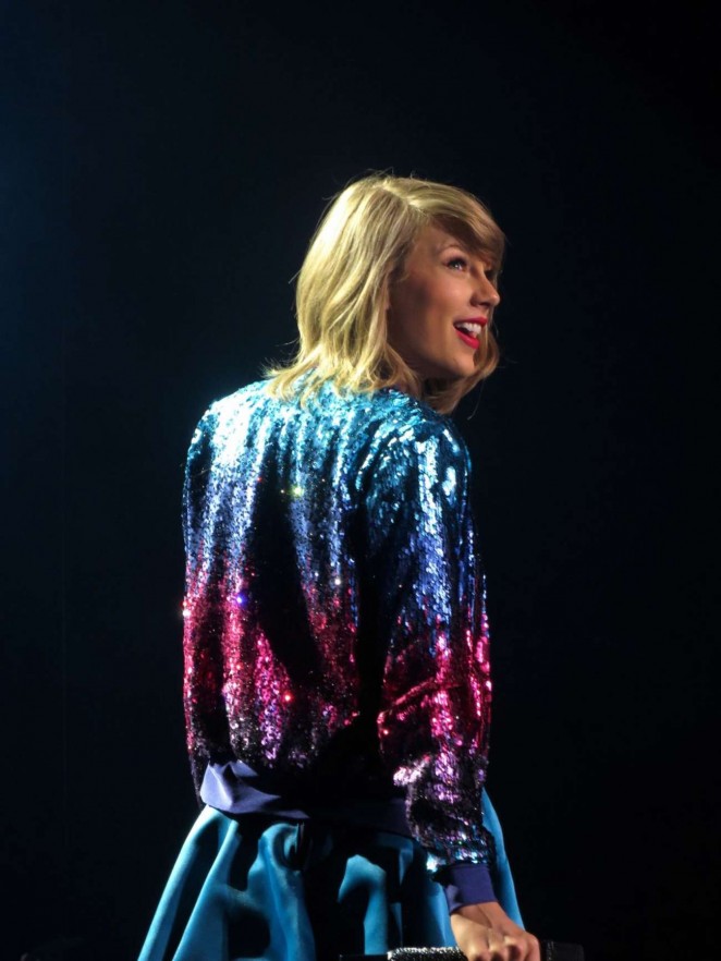 Taylor Swift World Tour In Glasgow Gotceleb