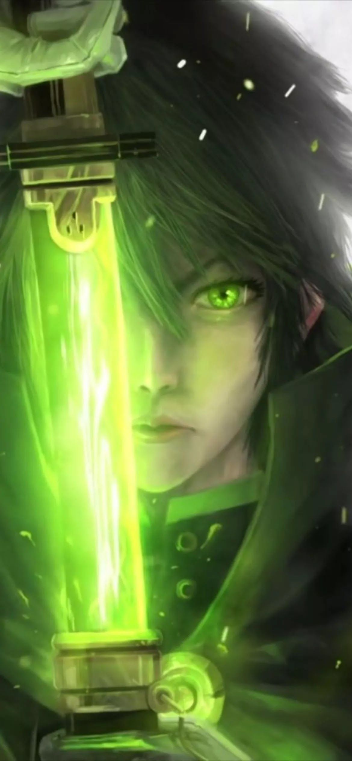 Green Anime Wallpaper