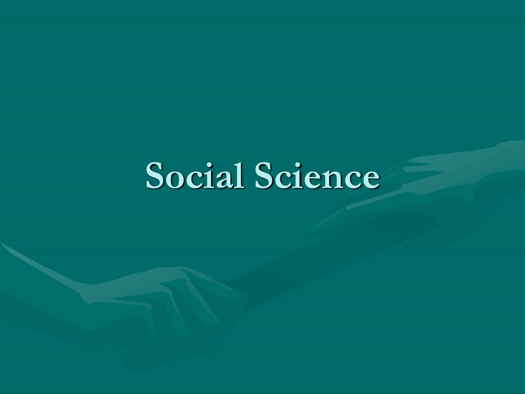 Social Science   ppt download