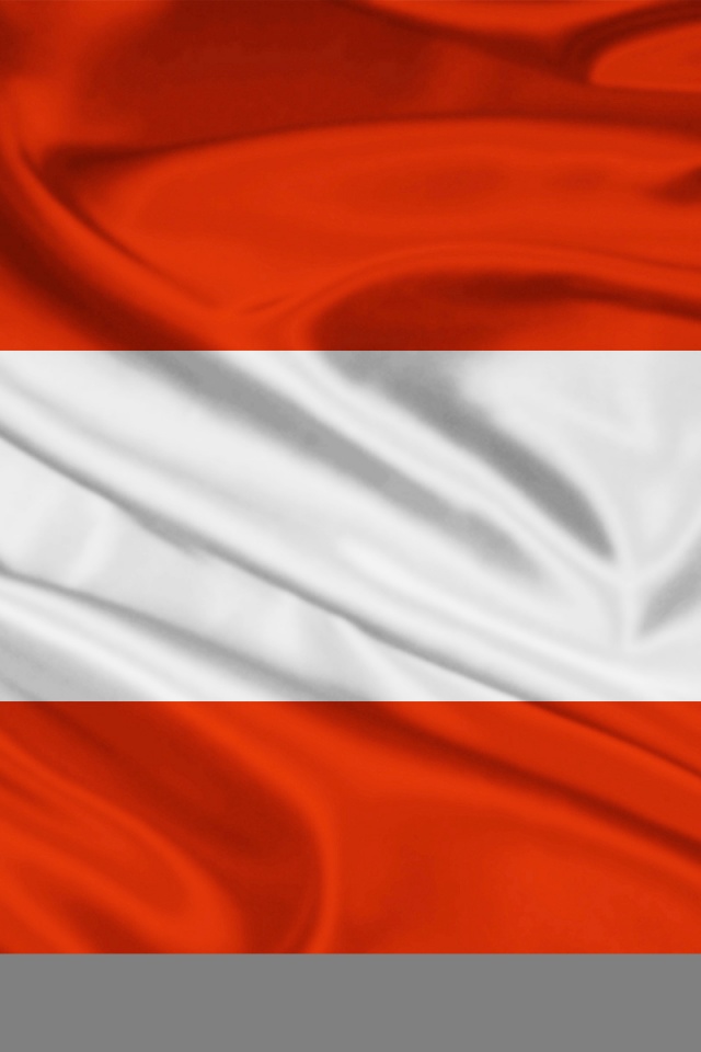 Austria Flag iPhone Wallpaper