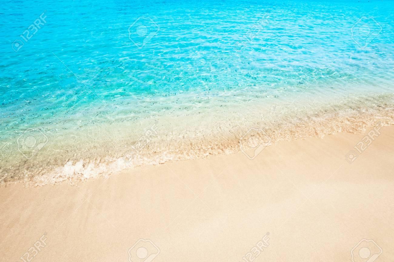 Beautiful Sea Beach Sand Sun Summer Landscape For Wallpaper
