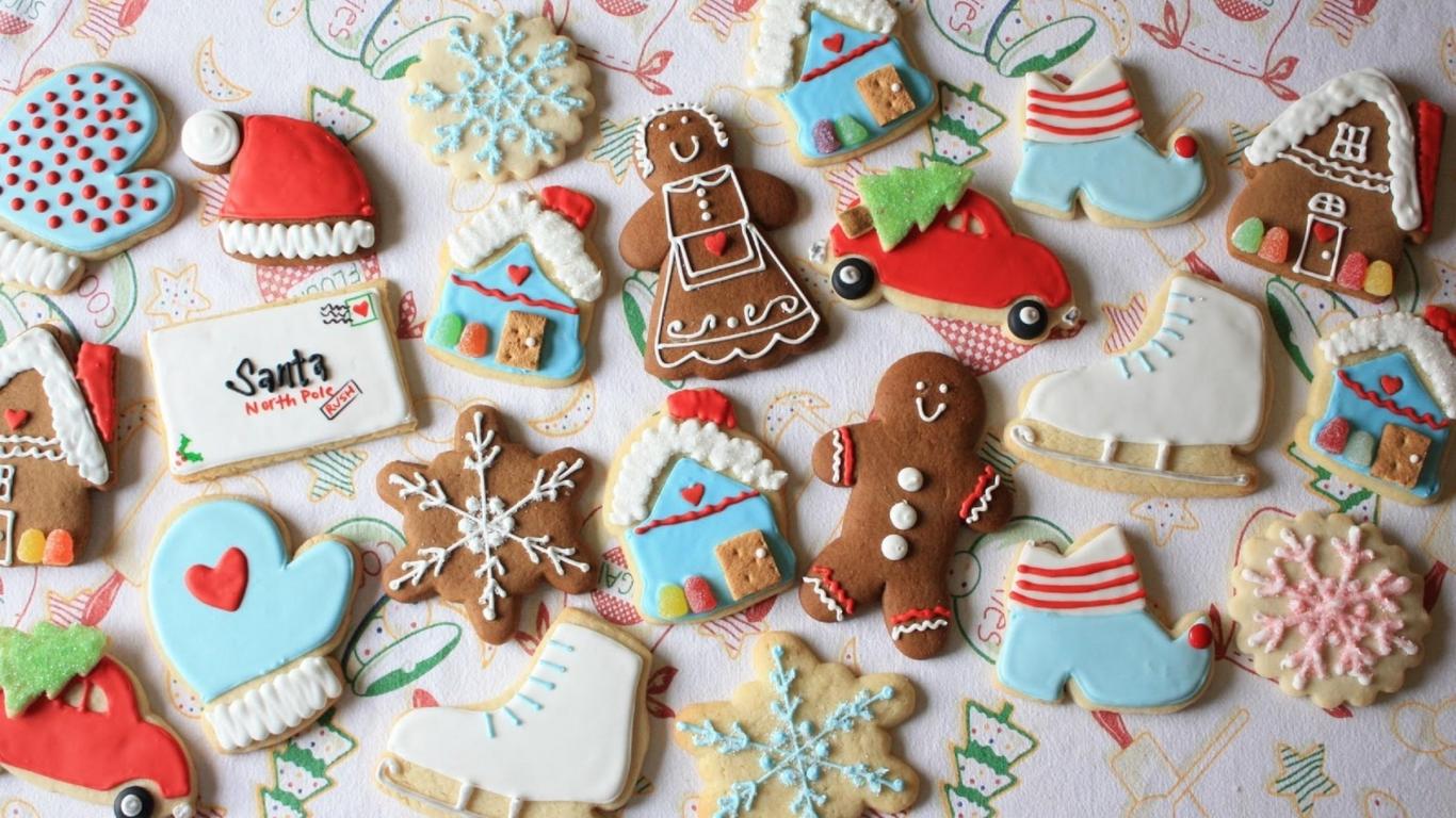 Christmas Cookies Wallpaper