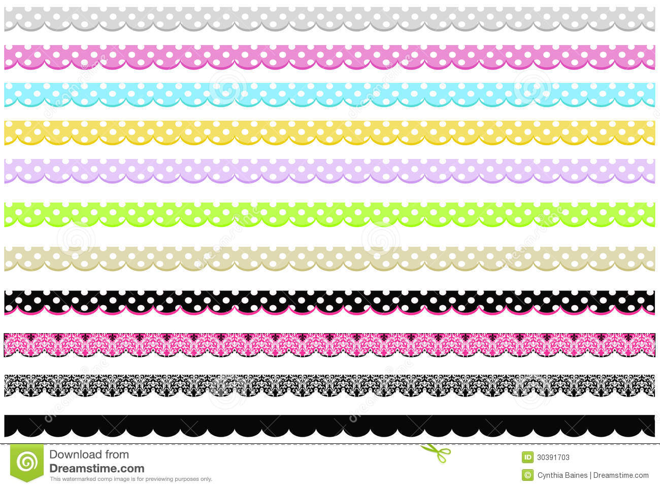 Free download Scallop Border [1300x963] for your Desktop, Mobile