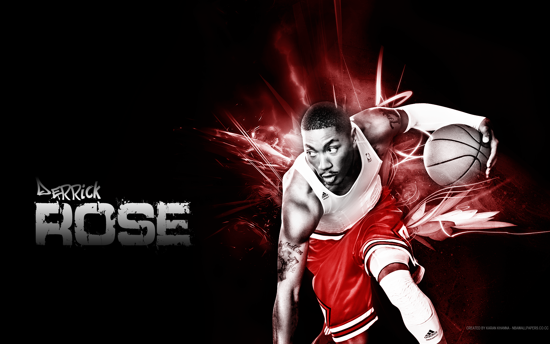 Derrick Rose Wallpaper HD For Desktop Basketball