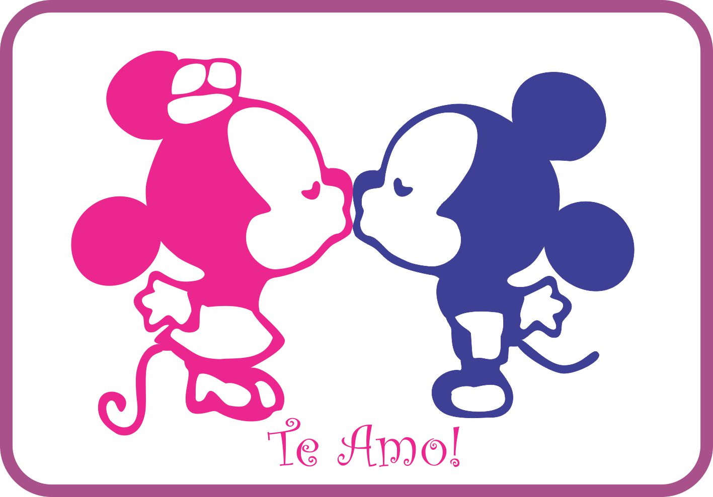 Kiss Cartoon Wallpaper