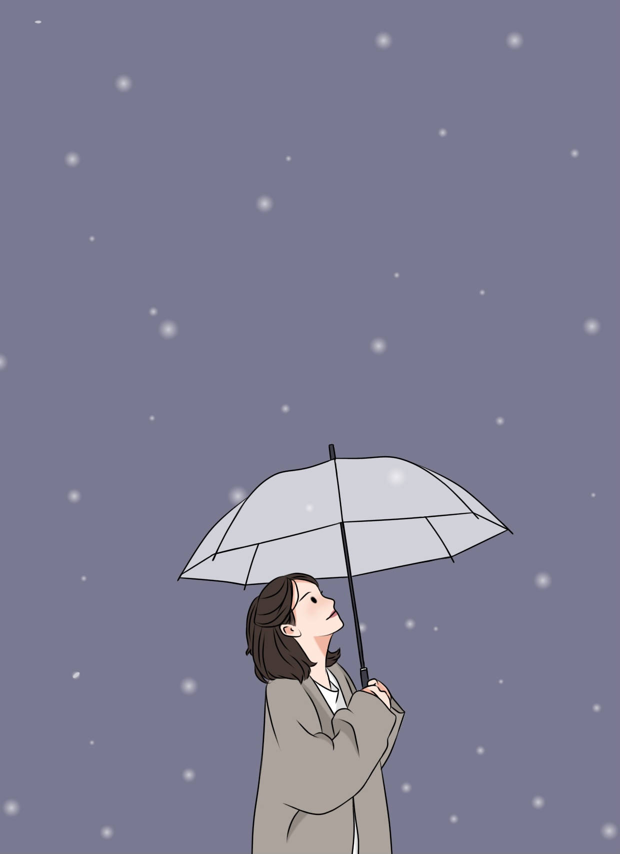 Aesthetic Girl Wallpaper