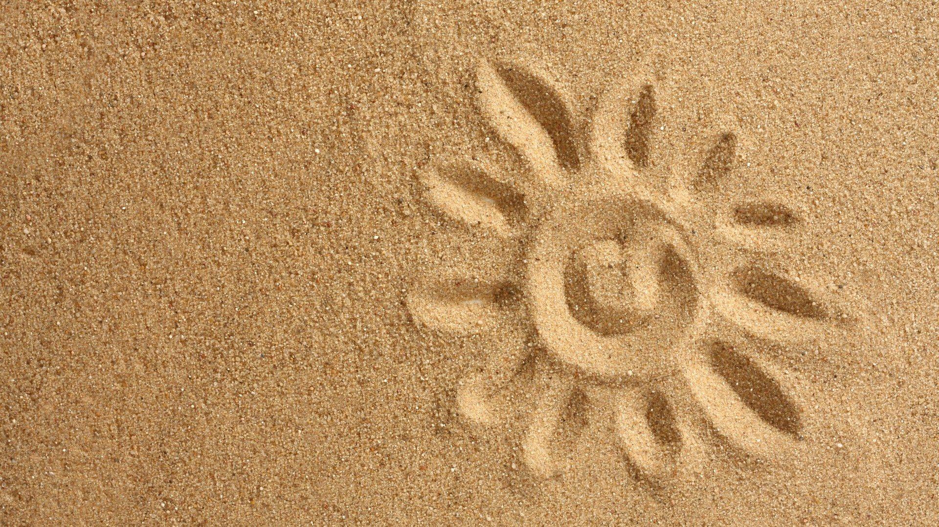 Summer Sun Sand Beaches Mood Nature Wallpaper Park