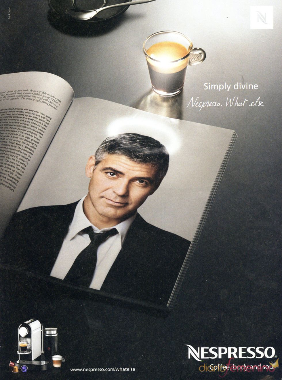 George Clooney Nespresso Actors In