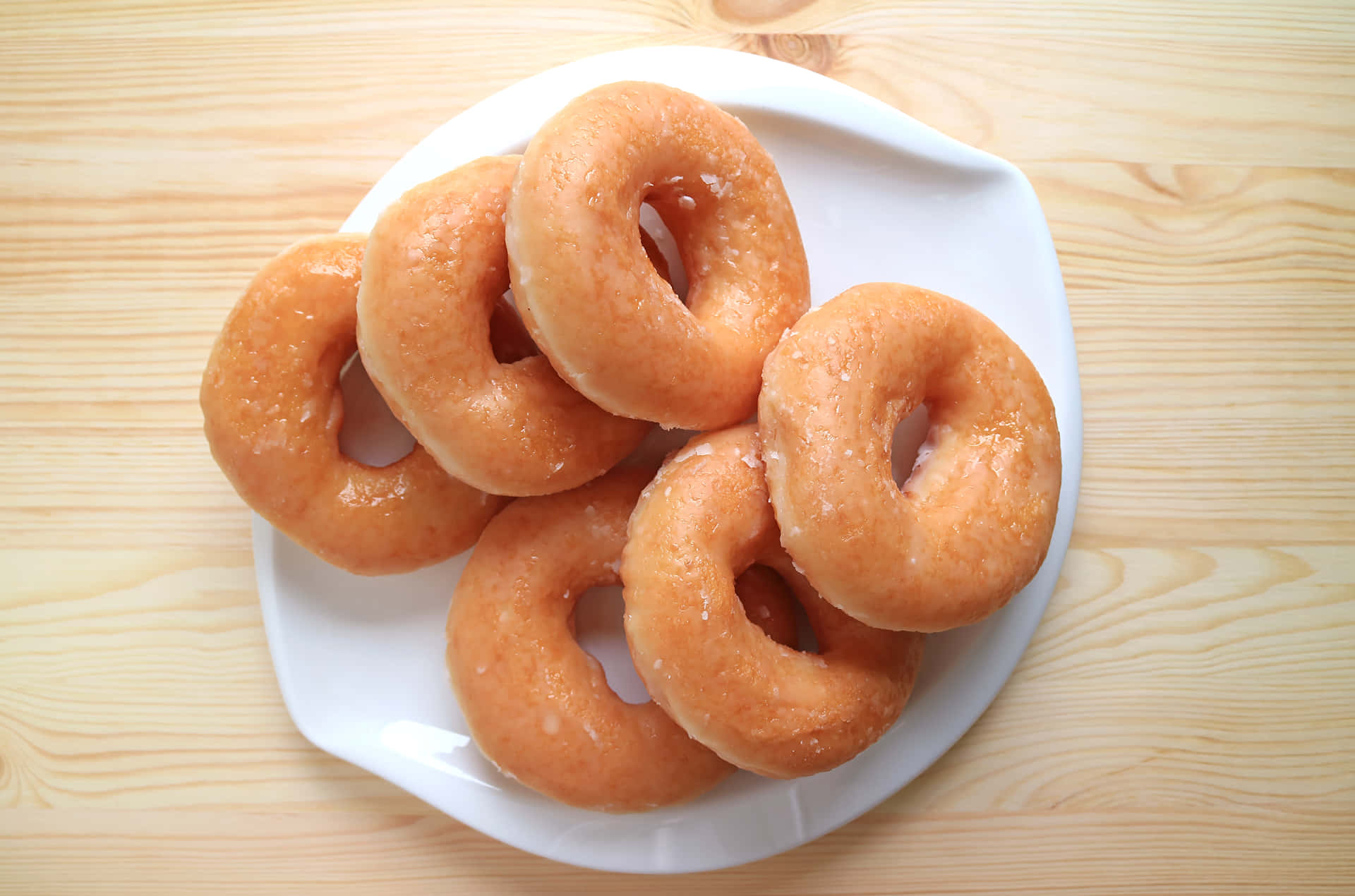 Glazed Donut Wallpaper