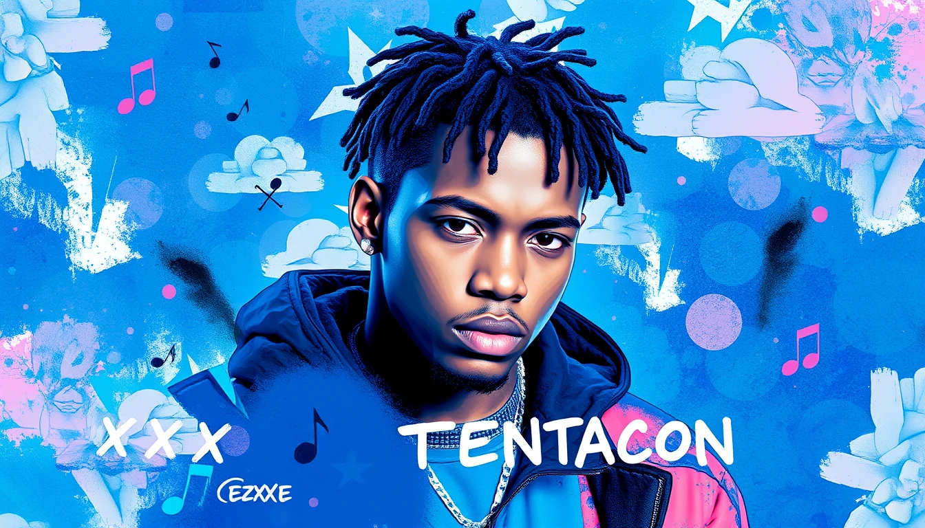 Xxxtentacion Blue Wallpaper