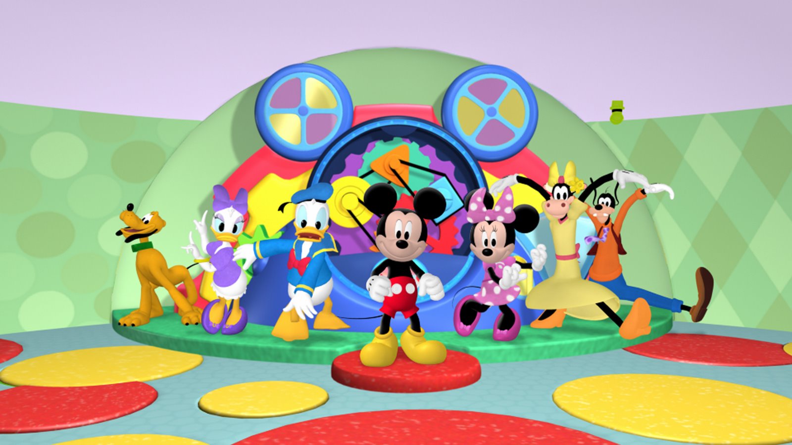 Mickey Mouse Clubhouse Wallpaper HD In Cartoons