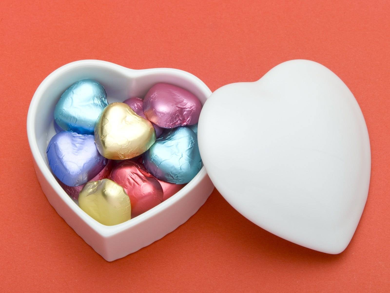 Love Heart Shaped Chocolate