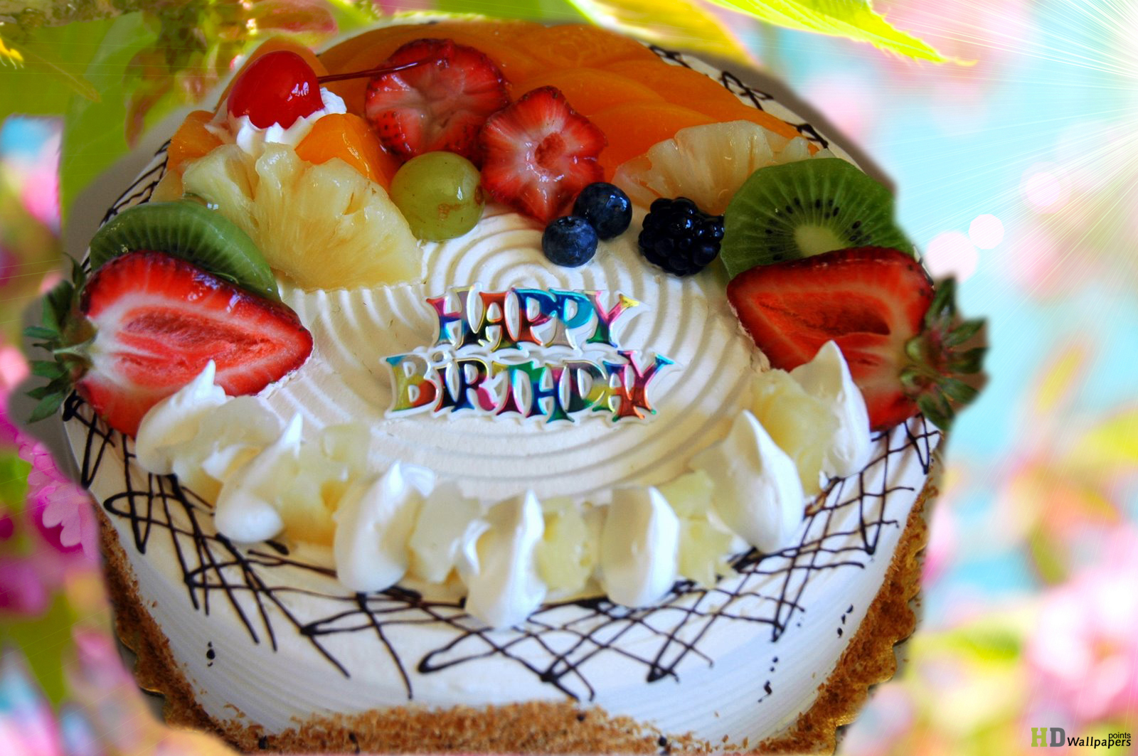HD BirtHDay Cake For Timeframe Wallpaper Points