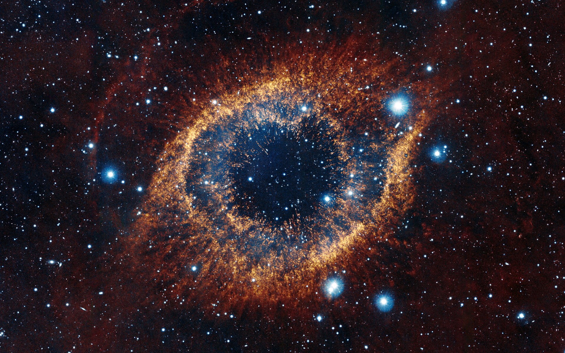 Vista S Look At Helix Nebula Space Wallpaper
