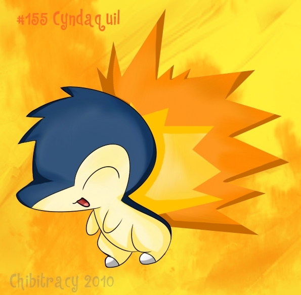Cyndaquil Fire Type Pokemon Photo