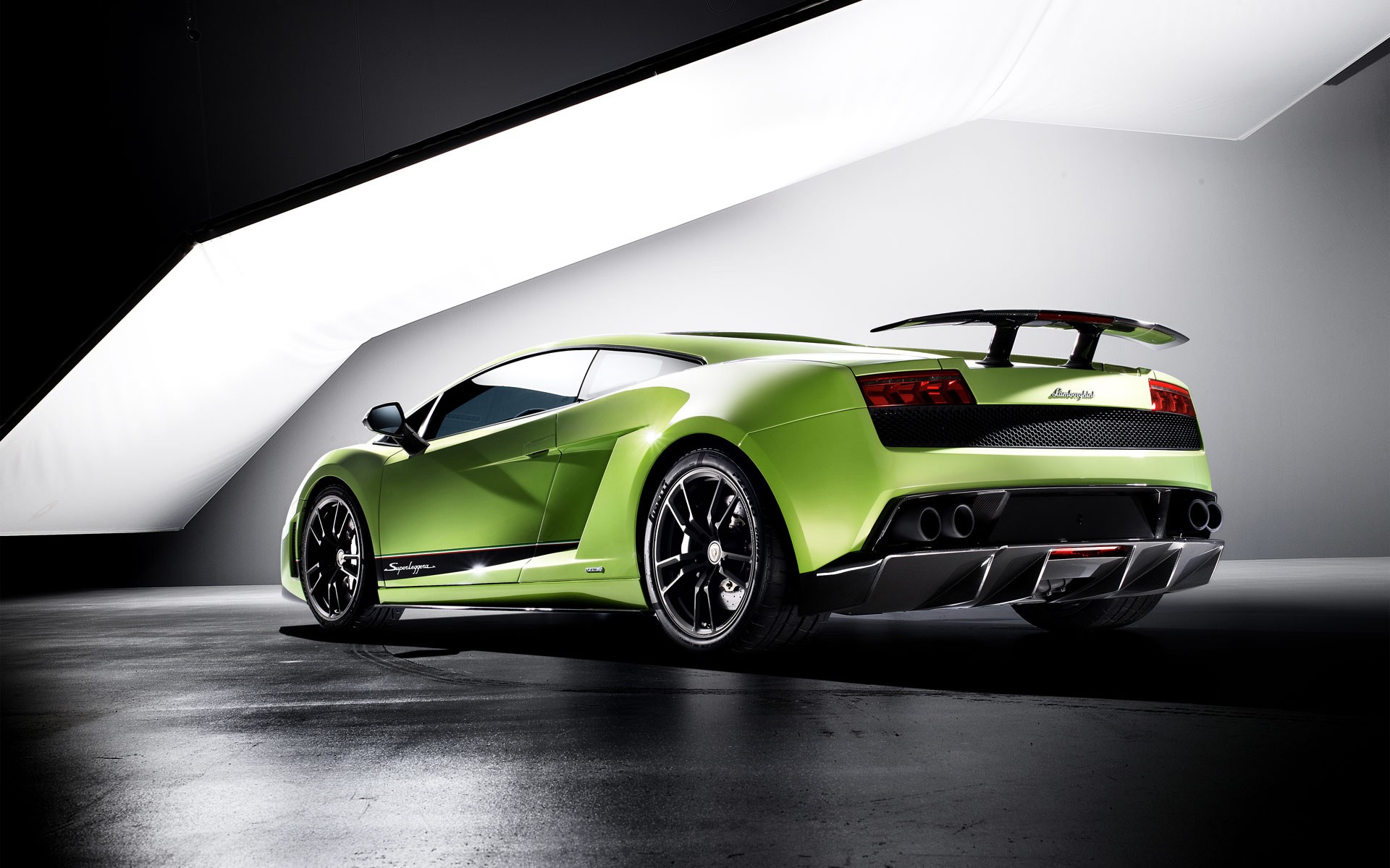 Car Lamborghini Gallardo Superleggera Lp570 Green Cars Wallpaper