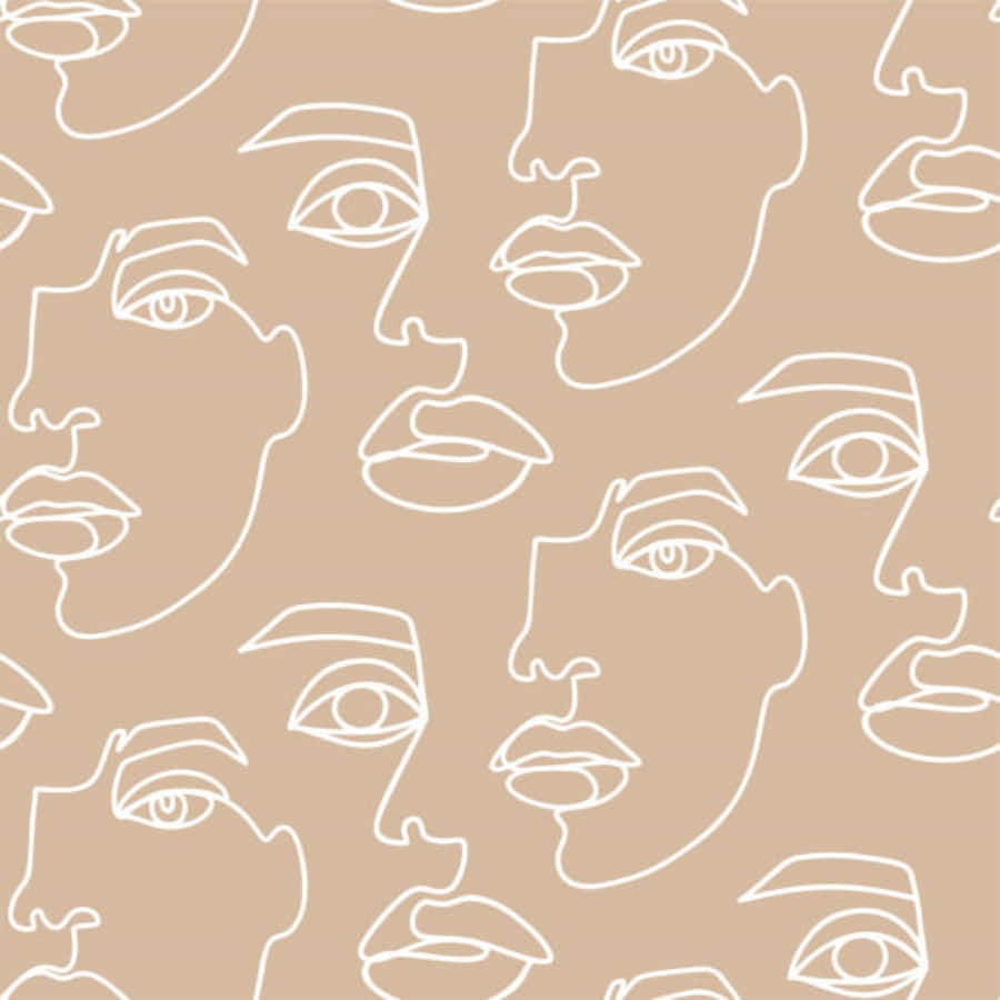 Outline Picture Wallpaper
