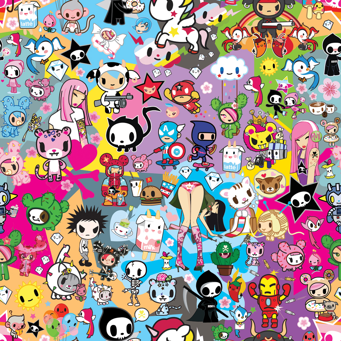 You Can See His Work On The Tokidoki Website At It