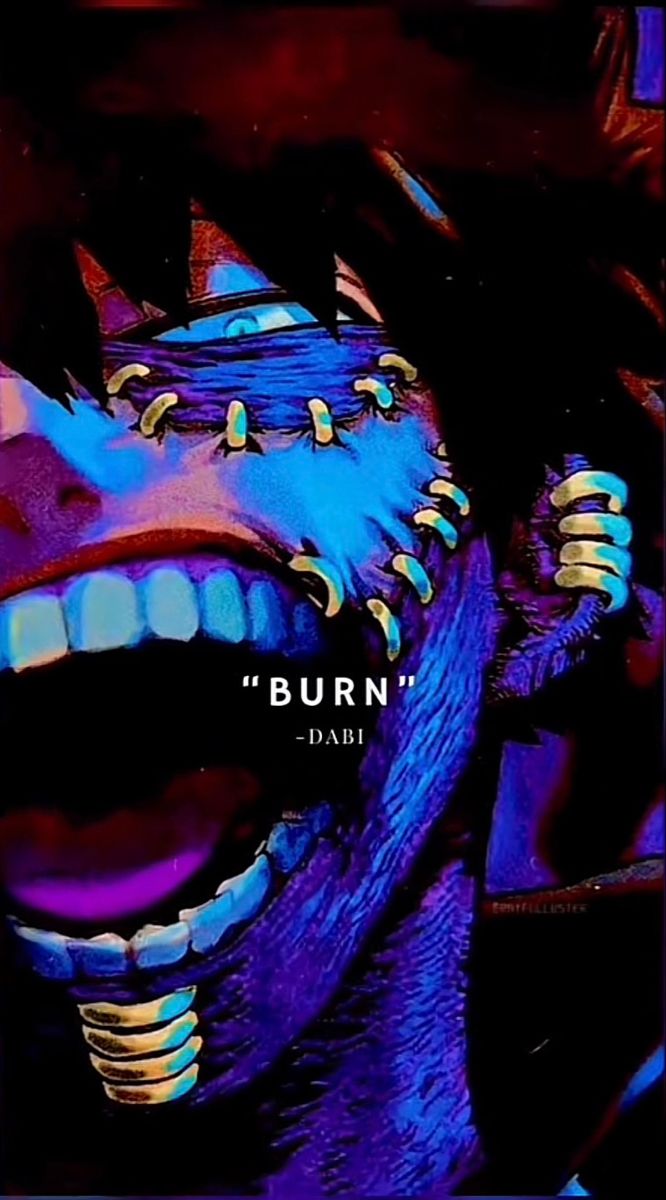 Dabi Quote Wallpaper