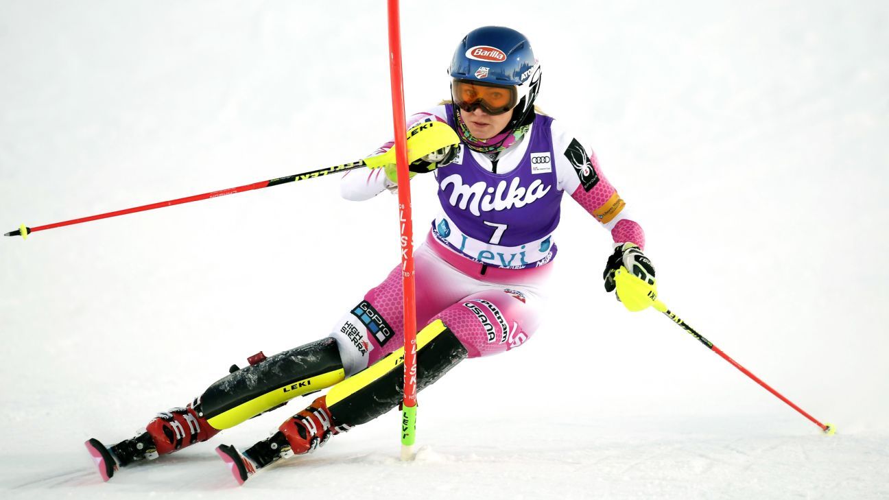 Olympic Champion Mikaela Shiffrin Wins World Cup Slalom Opener