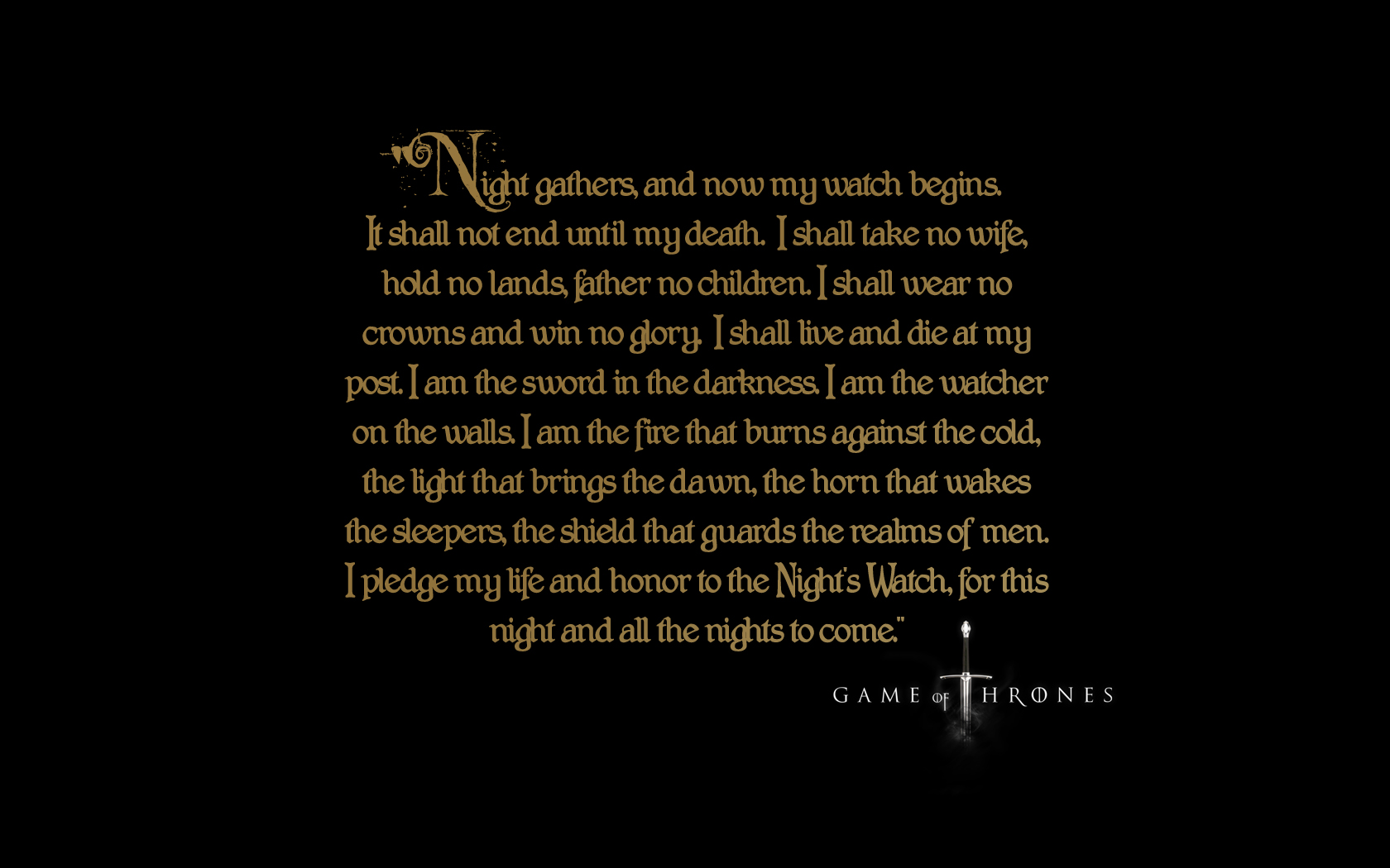 Quotes Game Of Thrones Tv Series George R Martin Nights