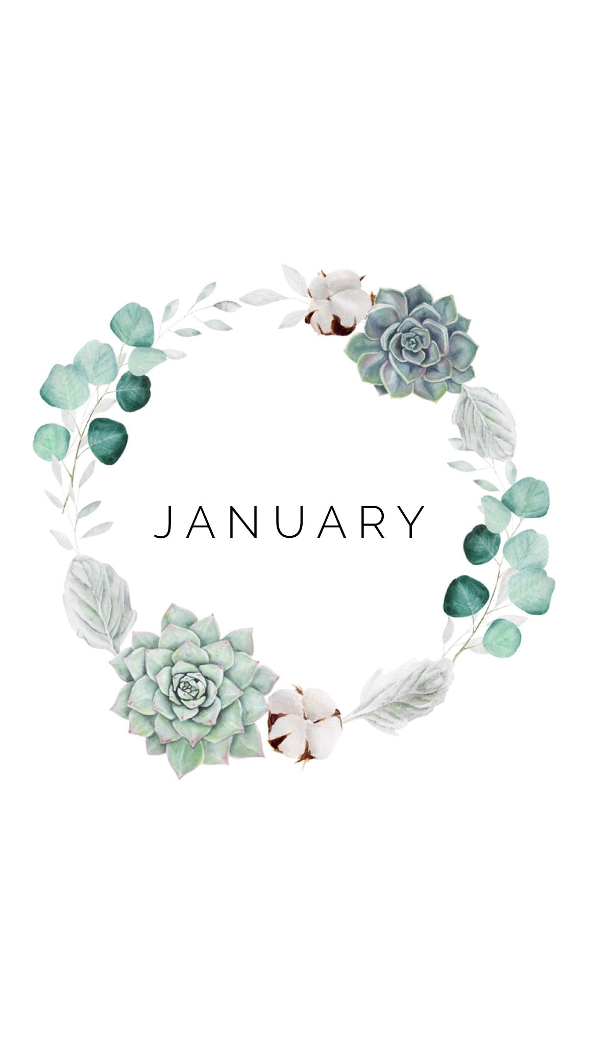 January iPhone Wallpaper Dress Decoded