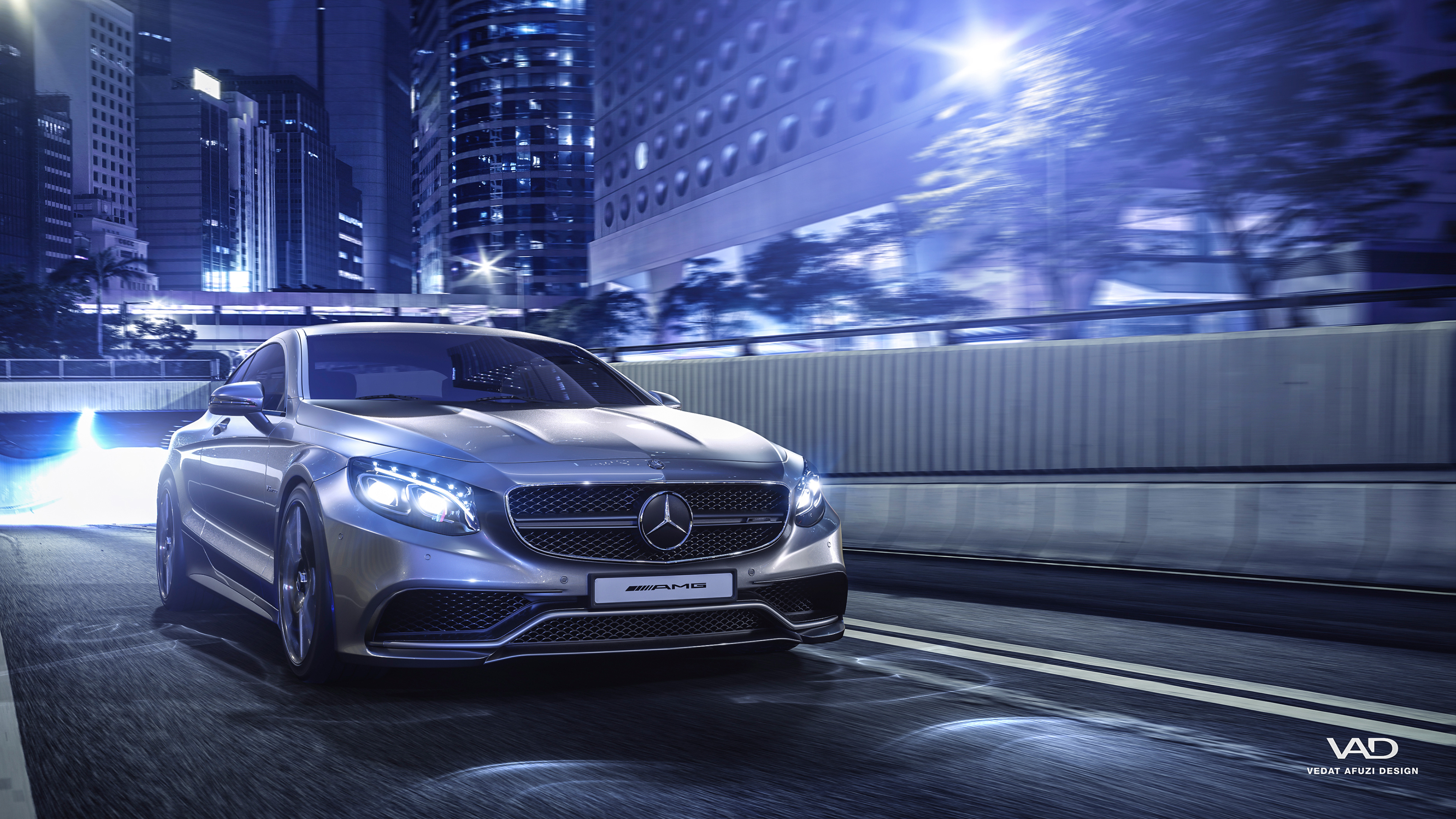 Mercedes Benz S Coupe Amg 4k Wallpaper