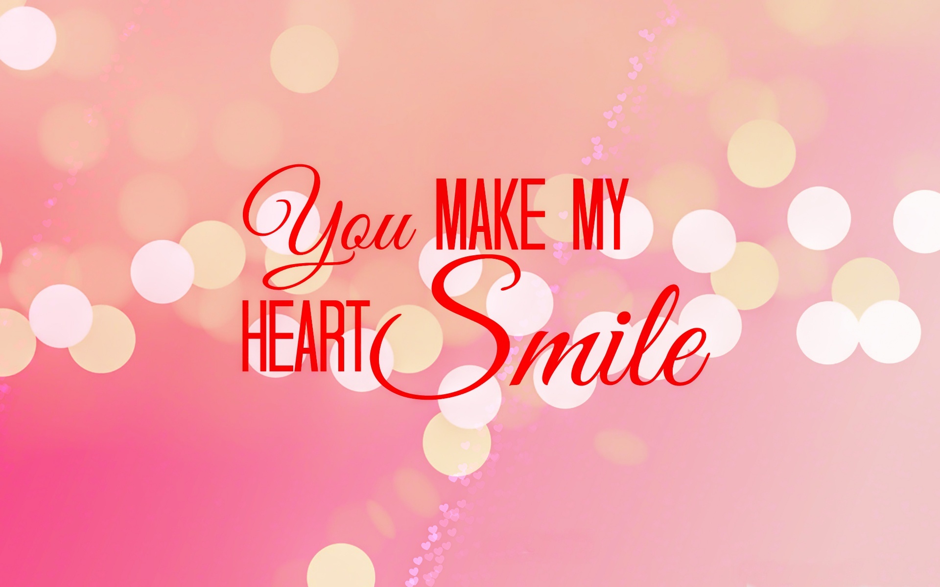 You Make My Heart Smile On Valentine Day Photos HD Wallpaper Image