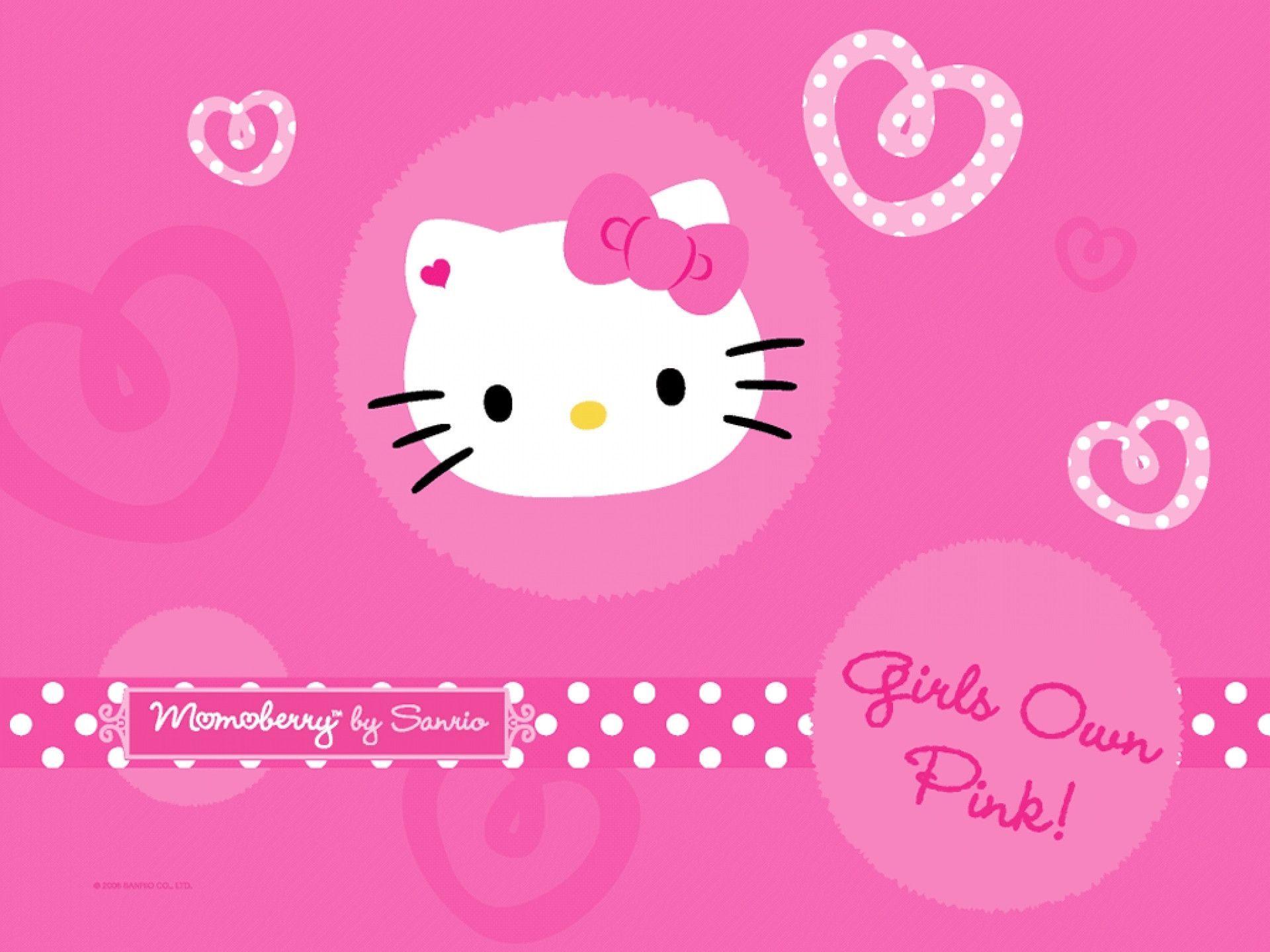 Sanrio Hello Kitty Wallpaper Pink