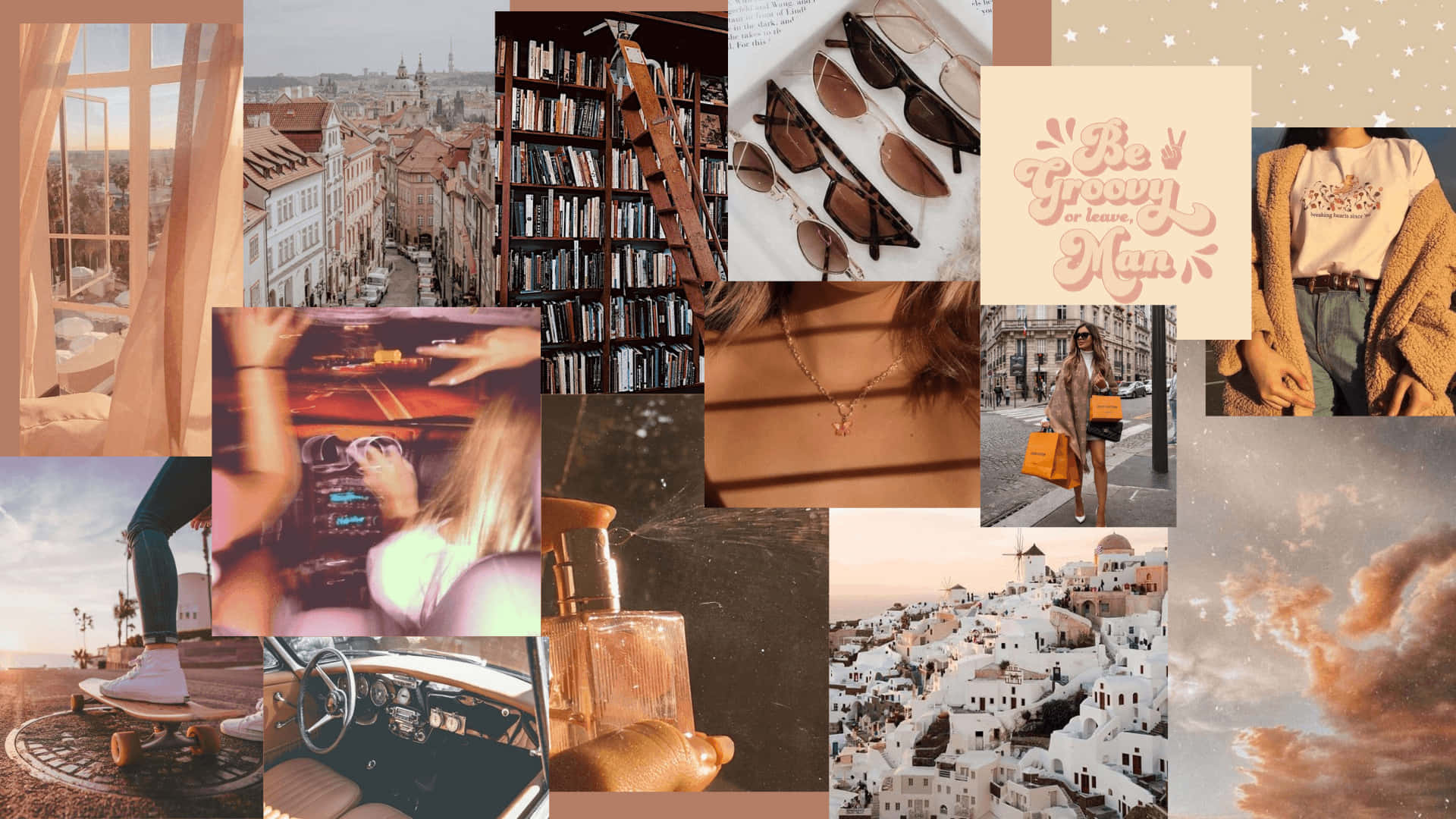 Collage Aesthetic Desktop Wallpaper S