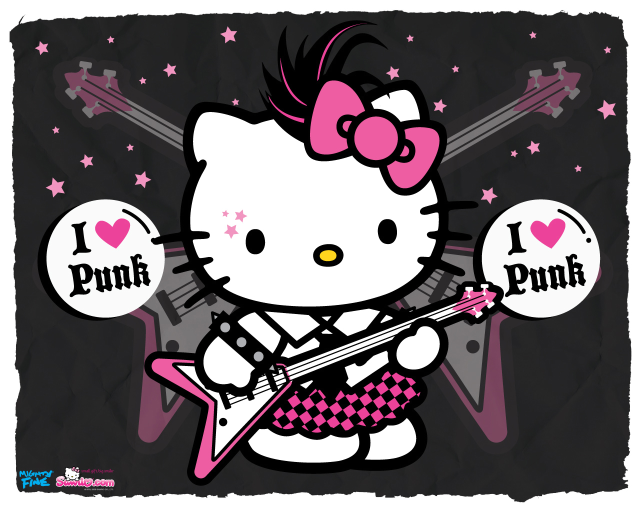 Hello Kitty   I Love Punk