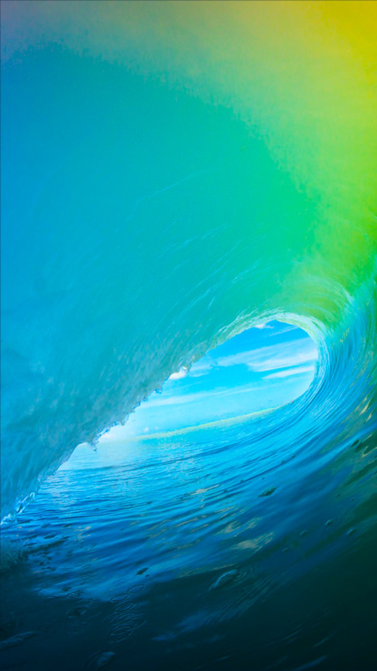 The new official iOS wallpaper for iPhone