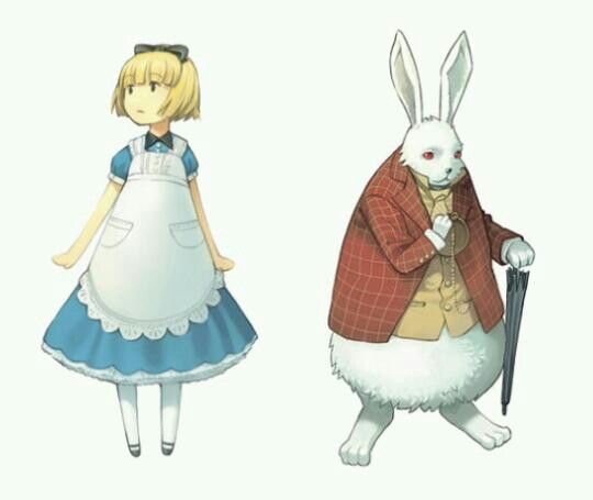 98882e84ea04af8372210f84e7a70b15 White Rabbits Alice In Wonderland Wallpaper