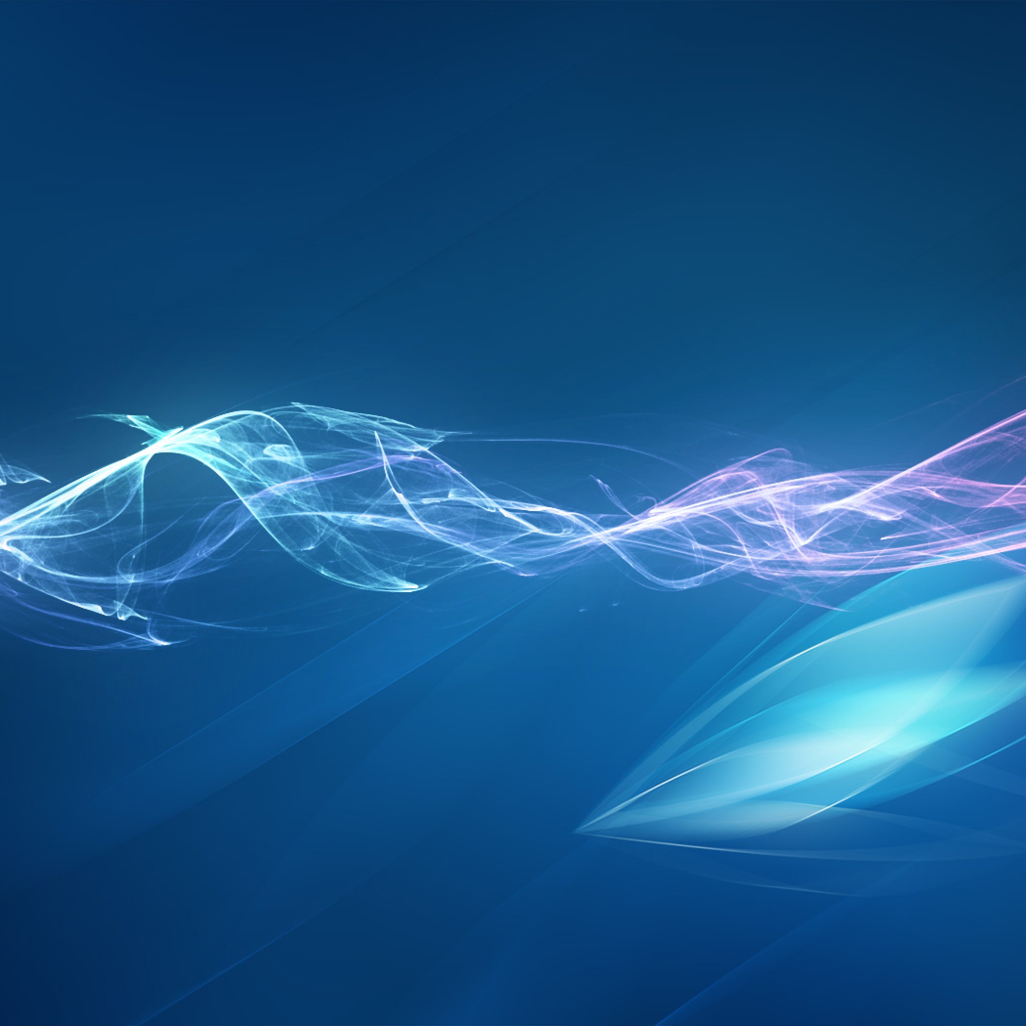 Vita Blue Abstract Wallpaper HD 1080p