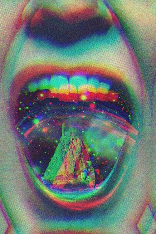Trippy iPhone Background Wallpaper