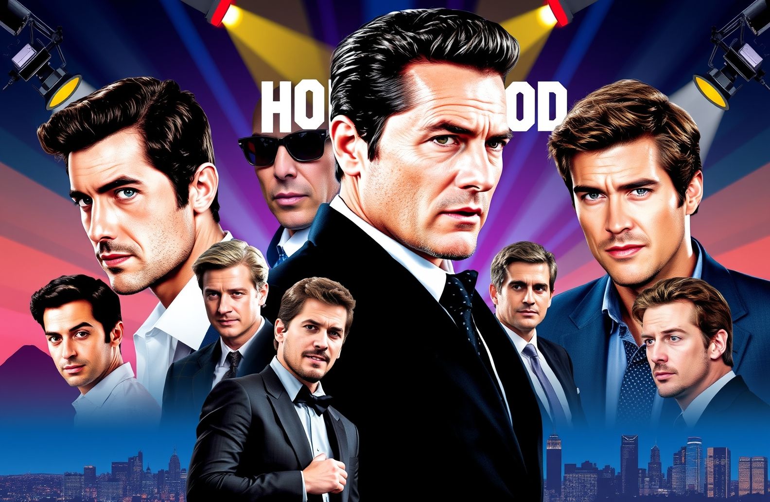 Hollywood Male Actors Wallpaper