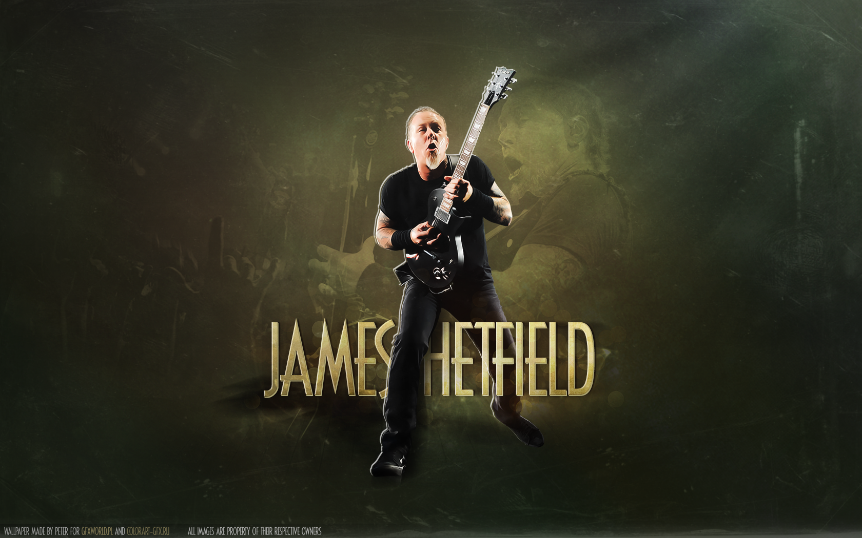 James Hetfield Wallpaper by peter0512 on